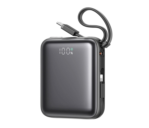 JoyRoom Powerbank 10000mAh 22.5W z kablami USB-C i Lightning - 1347152 - zdjęcie